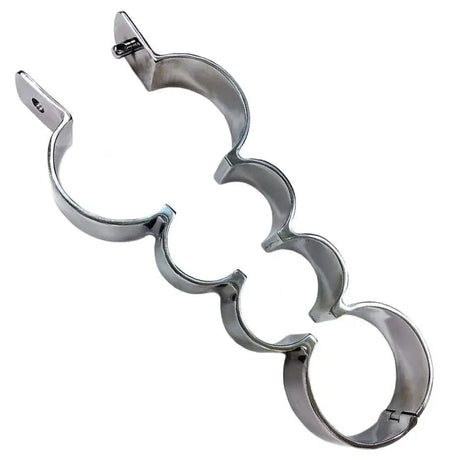 Rouge Stainless Steel Heavy Metal Wrist and Ankle Binder - Save 30% - Fast - Sale United Kingdom Stoke-on-trent