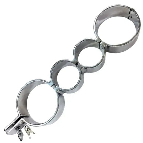 Rouge Stainless Steel Heavy Metal Wrist and Ankle Binder - Save 30% - Fast - Sale United Kingdom Stoke-on-trent