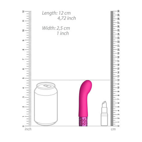 Royal Gems Bijou Rechargeable Silicone Bullet Pink - Save 25% - Vibrator