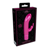 Royal Gems Dazzling Rechargeable Rabbit Bullet Pink - Save 30% - Vibrator