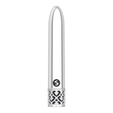 Royal Gems Shiny Rechargeable Bullet Silver - Save 25% - Fast Shipping - Vibrator United Kingdom Stoke-on-trent