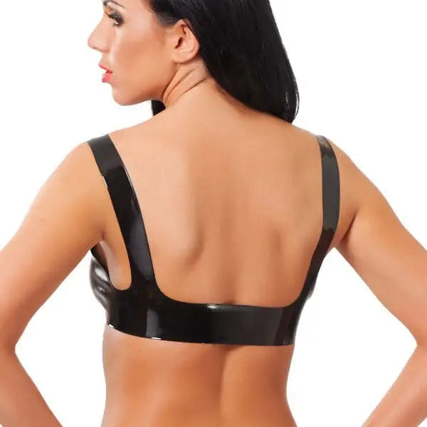 Rubber Secrets Open Nipple Bra - Fast Shipping - Sale United Kingdom Stoke-on-trent