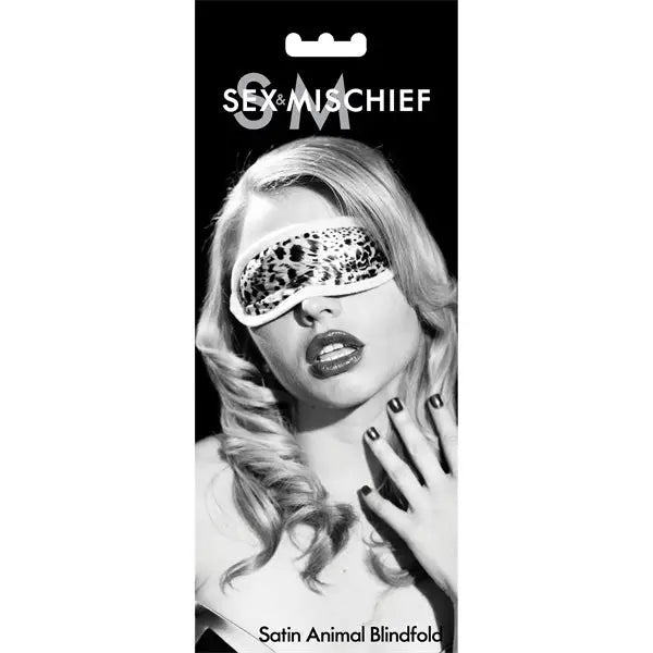 S&m Satin Blindfold - Animal - Save 20% - S&m - Fast Shipping - Sale United Kingdom Stoke-on-trent