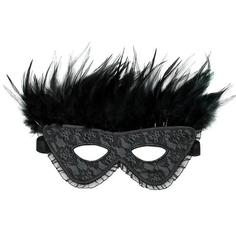 Satin Look Feather Mask - Save 25% - Fast Shipping - Sale United Kingdom Stoke-on-trent