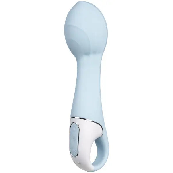 Satisfyer Air Pump Vibrator 5 Connect App Blue - Save 5% - Blue - Fast Shipping - Dildos United Kingdom Stoke-on-trent