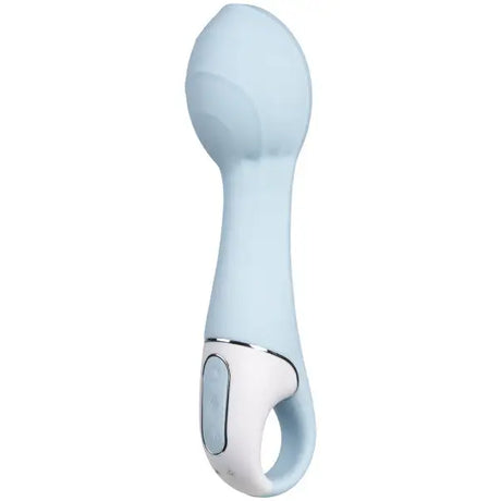 Satisfyer Air Pump Vibrator 5 Connect App Blue - Save 5% - Blue - Fast Shipping - Dildos United Kingdom Stoke-on-trent