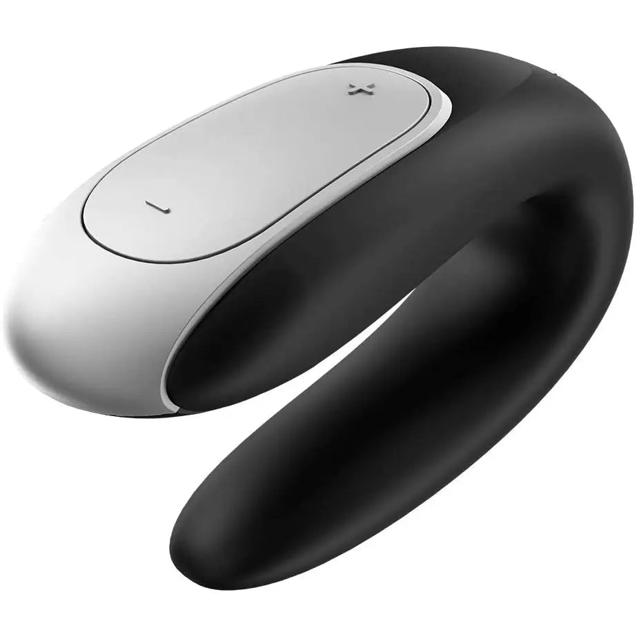 Satisfyer App Enabled Double Fun - Black - Save 10% - Fast Shipping - Vibrator United Kingdom Stoke-on-trent