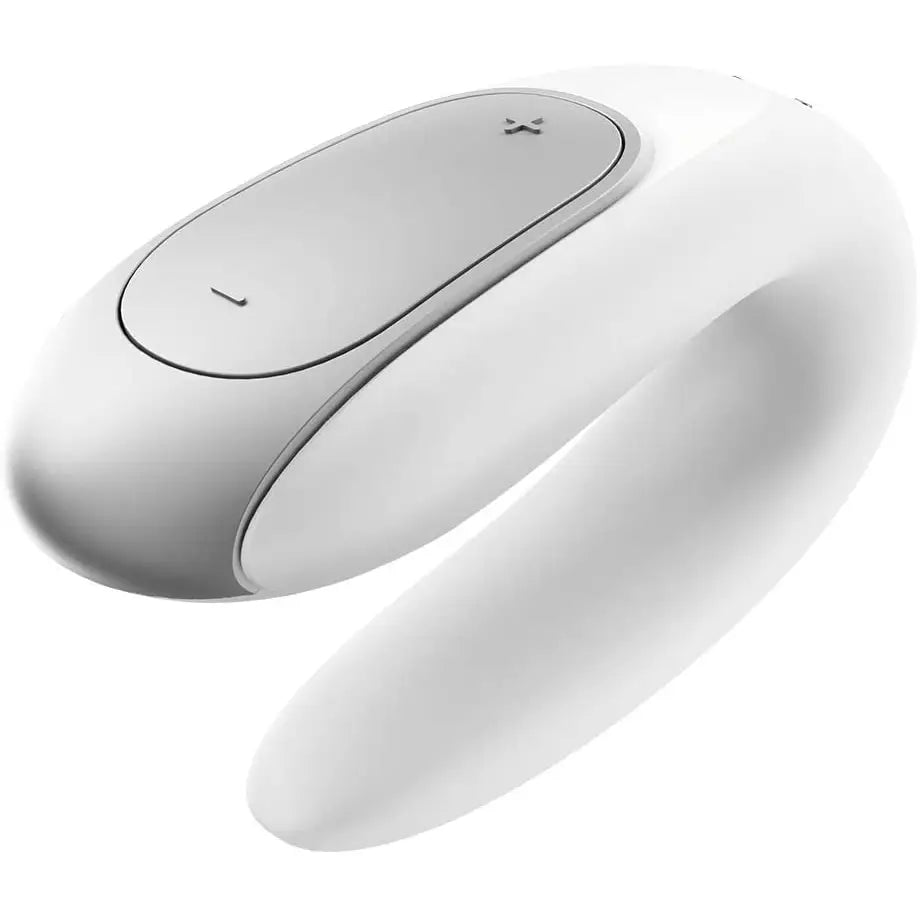 Satisfyer App Enabled Double Fun - White - Save 10% - Fast Shipping - Vibrator United Kingdom Stoke-on-trent