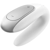 Satisfyer App Enabled Double Fun - White - Save 10% - Fast Shipping - Vibrator United Kingdom Stoke-on-trent