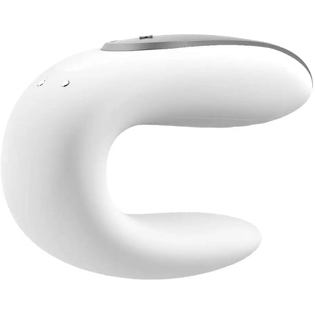 Satisfyer App Enabled Double Fun - White - Save 10% - Fast Shipping - Vibrator United Kingdom Stoke-on-trent