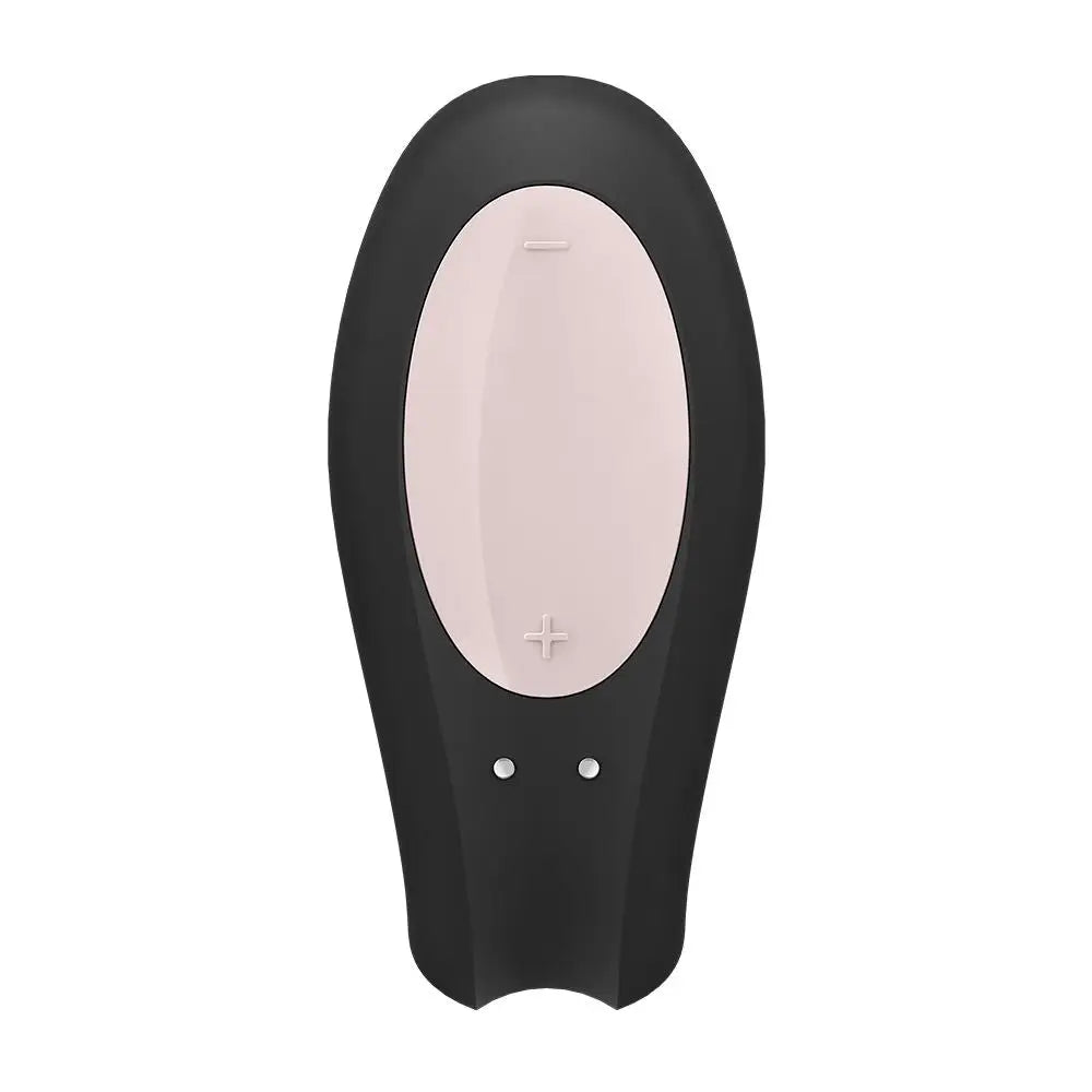 Satisfyer App Enabled Double Joy - Black - Save 15% - Fast Shipping - Vibrator United Kingdom Stoke-on-trent