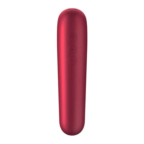 Satisfyer App Enabled Dual Love Clitoral Massager Red - Save 30% - Fast Shipping - Vibrator United Kingdom Stoke-on-trent