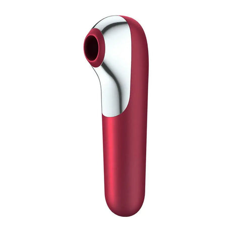 Satisfyer App Enabled Dual Love Clitoral Massager Red - Save 30% - Fast Shipping - Vibrator United Kingdom Stoke-on-trent