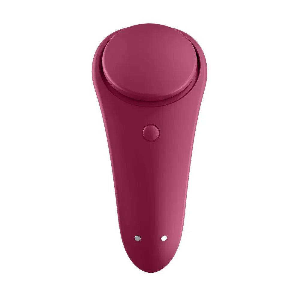 Satisfyer App Enabled Sexy Secret Panty Vibrator - Wine Red - Save 10% - Fast - United Kingdom Stoke-on-trent