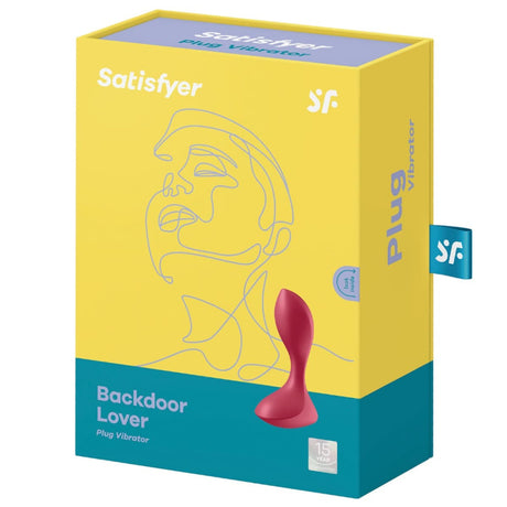 Satisfyer Backdoor Lover Butt Plug Red - Sex Toys