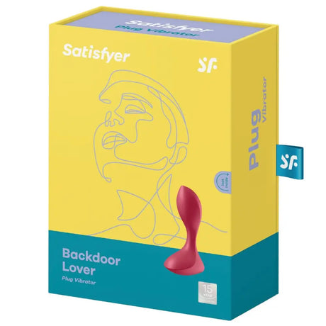 Satisfyer Backdoor Lover Butt Plug Red - Sex Toys - Save 25% - Fast Shipping - Anal Dildos United Kingdom Stoke-on-trent