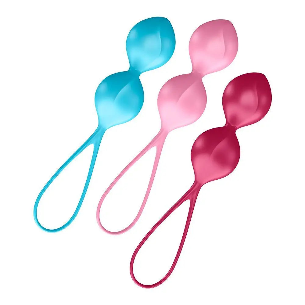 Satisfyer Balls (set of 3) Double (6 Inch 2.79oz - 5.30oz) (v - Set - Save 10% - (set - (v - Sale United Kingdom Stoke-on-trent