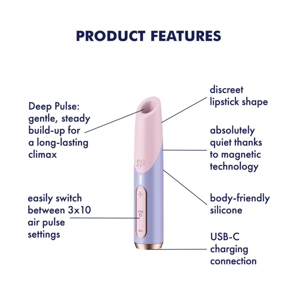 Satisfyer Bold Kiss - Violet - Save 15% - Fast Shipping - Vibrator United Kingdom Stoke-on-trent