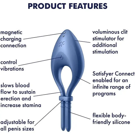 Satisfyer Bullseye - Blue - Save 15% - Fast Shipping - Sale United Kingdom Stoke-on-trent