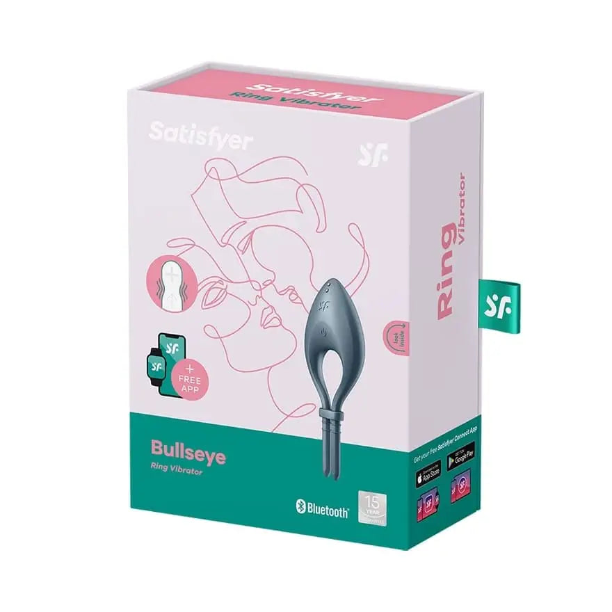 Satisfyer Bullseye Ring Vibrator Dark Blue - Sex Toys - Save 30% - Fast Shipping - Sale United Kingdom Stoke-on-trent