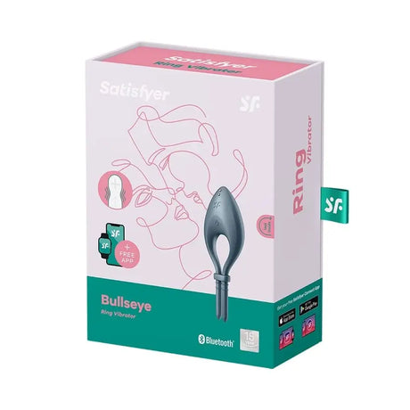 Satisfyer Bullseye Ring Vibrator Dark Blue - Sex Toys - Save 30% - Fast Shipping - Sale United Kingdom Stoke-on-trent