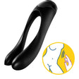 Satisfyer Candy Cane Finger Vibrator Black - Sex Toys - Save 25% - Fast Shipping - United Kingdom Stoke-on-trent