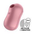 Satisfyer Cotton Candy Air Pulse Vibrator Light Red - Sex Toys - Save 25% - Fast Shipping - United Kingdom Stoke-on-trent