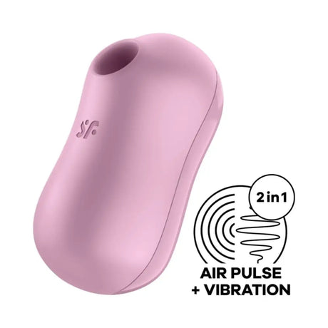 Satisfyer Cotton Candy Air Pulse Vibrator Lilac - Save 25% - Fast Shipping - United Kingdom Stoke-on-trent