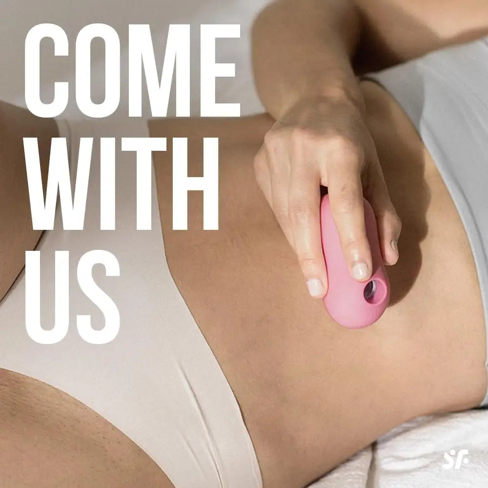 Satisfyer Cotton Candy Light Red – Air Pulse & Vibration Clitoral Sex Toy - Toys - Save 25% - Vibrator United Kingdom Stoke-on-trent