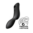 Satisfyer Curvy Trinity 2 Vibrator Black - Sex Toys - Save 20%