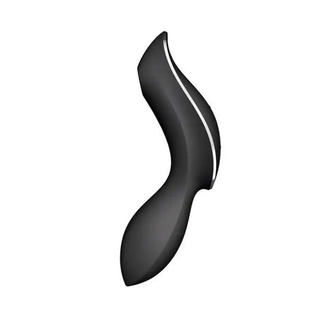 Satisfyer Curvy Trinity 2 Vibrator Black - Sex Toys - Save 30% - Fast Shipping - United Kingdom Stoke-on-trent