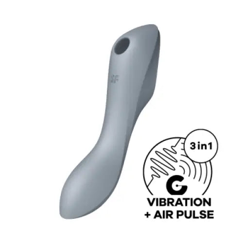 Satisfyer Curvy Trinity 3 - Grey - Save 10% - Grey - Fast Shipping - Vibrator United Kingdom Stoke-on-trent