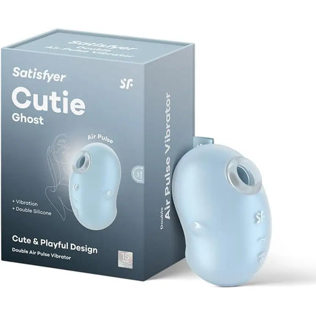 Satisfyer Cutie Ghost Blue Air Pulse & Vibration Clitoral Sex Toy - Save 15% - – - Vibrator United Kingdom Stoke-on-trent