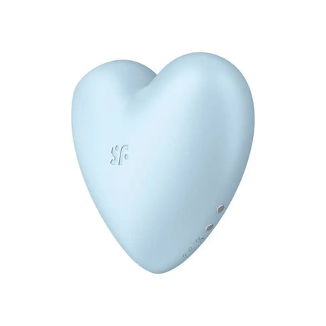 Satisfyer Cutie Heart Double Air Pulse Vibrator Blue - Save 30% - Fast Shipping - United Kingdom Stoke-on-trent