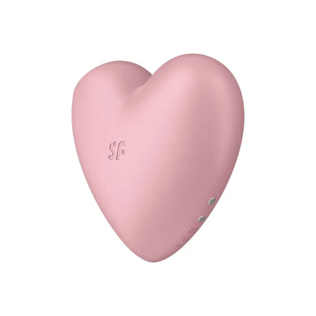 Satisfyer Cutie Heart Double Air Pulse Vibrator Light Red - Sex Toys - Save 30% - Fast - United Kingdom Stoke-on-trent