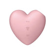 Satisfyer Cutie Heart Double Air Pulse Vibrator Light Red - Sex Toys - Save 30% - Fast - United Kingdom Stoke-on-trent
