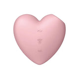 Satisfyer Cutie Heart Double Air Pulse Vibrator Light Red - Sex Toys - Save 30% - Fast - United Kingdom Stoke-on-trent