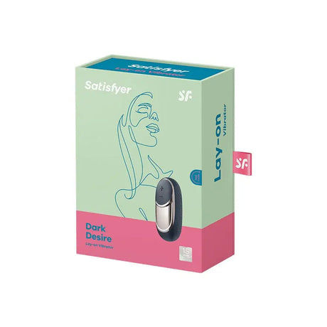 Satisfyer Dark Desire Vibrator Blue - Sex Toys - Save 25% - Fast Shipping - United Kingdom Stoke-on-trent