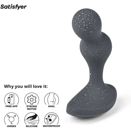 Satisfyer Deep Diver - Dark Grey - Save 10% - 5% - Fast Shipping - Anal Dildos United Kingdom Stoke-on-trent