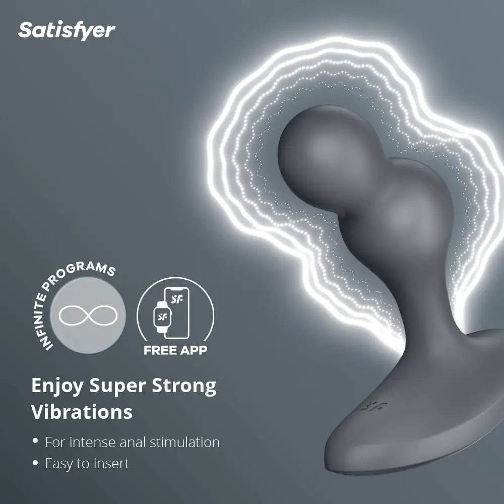 Satisfyer Deep Diver - Dark Grey - Save 10% - 5% - Fast Shipping - Anal Dildos United Kingdom Stoke-on-trent