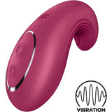 Satisfyer Dipping Delight - Berry - Save 20% - Fast Shipping - Vibrator United Kingdom Stoke-on-trent
