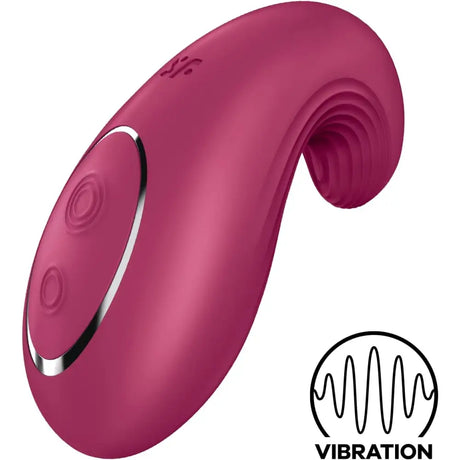 Satisfyer Dipping Delight - Berry - Save 20% - Fast Shipping - Vibrator United Kingdom Stoke-on-trent