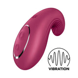 Satisfyer Dipping Delight - Berry - Save 20% - Fast Shipping - Vibrator United Kingdom Stoke-on-trent