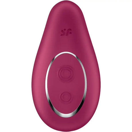 Satisfyer Dipping Delight - Berry - Save 20% - Fast Shipping - Vibrator United Kingdom Stoke-on-trent