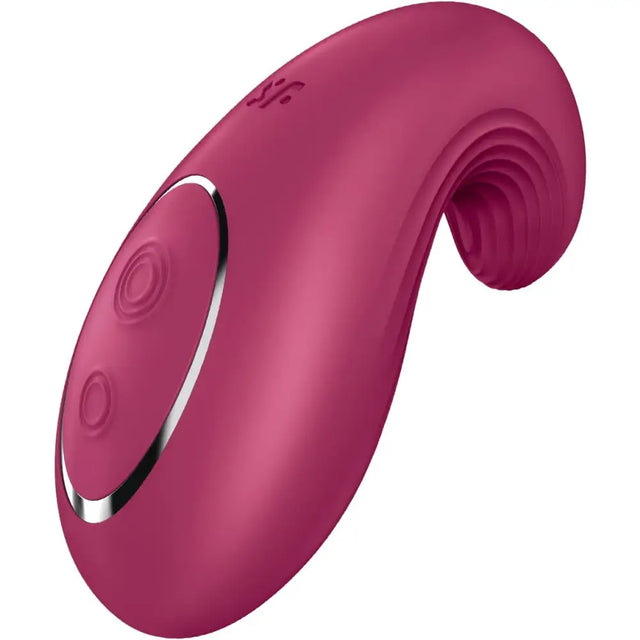 Satisfyer Dipping Delight - Berry - Save 20% - Fast Shipping - Vibrator United Kingdom Stoke-on-trent