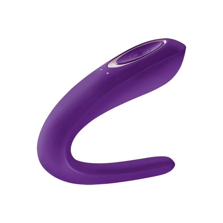 Satisfyer Double Classic Couples Vibrator Purple - Sex Toys - Save 20%