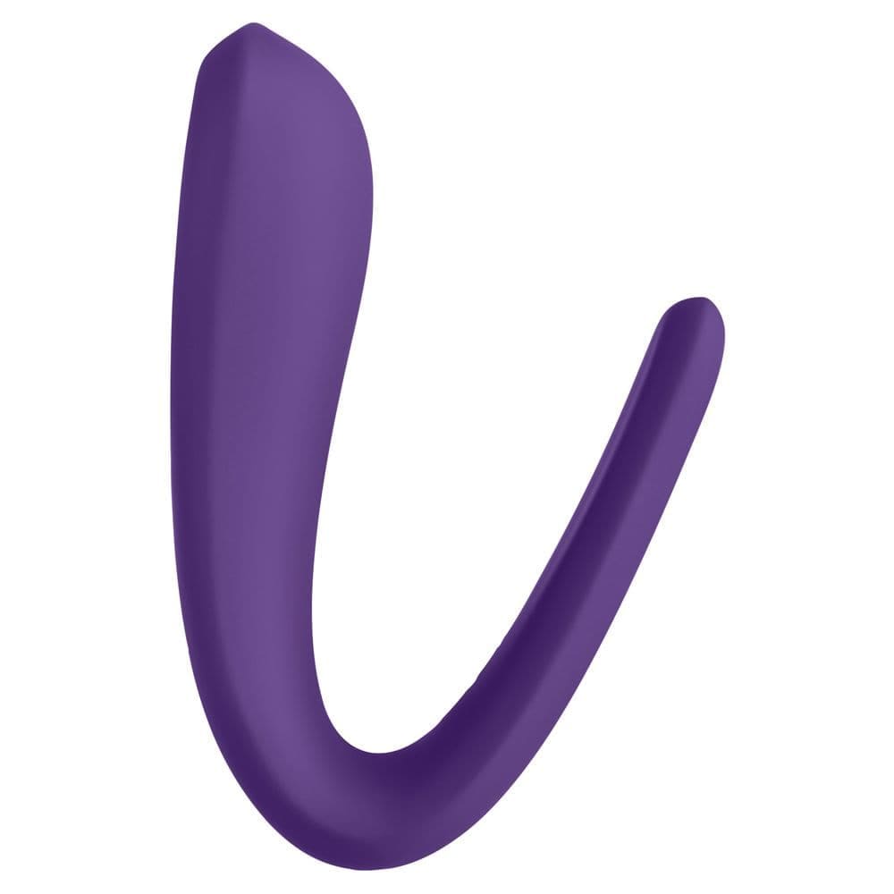 Satisfyer Double Classic Couples Vibrator Purple - Sex Toys - Save 20%