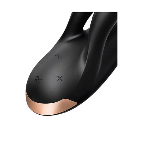 Satisfyer Double Flex Vibrator Black - Sex Toys - Save 25% - Fast Shipping - United Kingdom Stoke-on-trent