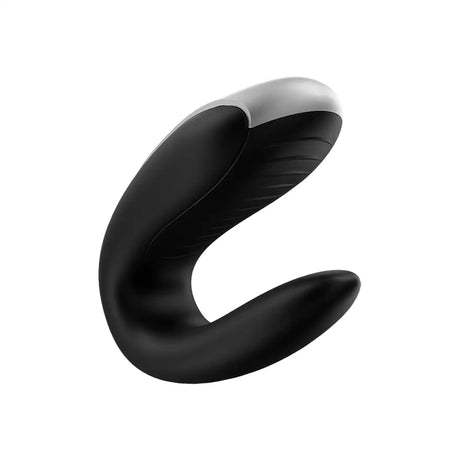 Satisfyer Double Fun Partner Vibrator Black - Sex Toys - Save 25% - Fast Shipping - United Kingdom Stoke-on-trent