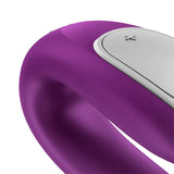 Satisfyer Double Fun Partner Vibrator Violet - Sex Toys - Save 25% - Fast Shipping - United Kingdom Stoke-on-trent